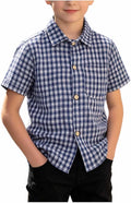 Collared Button Down Short Sleeve Shirt